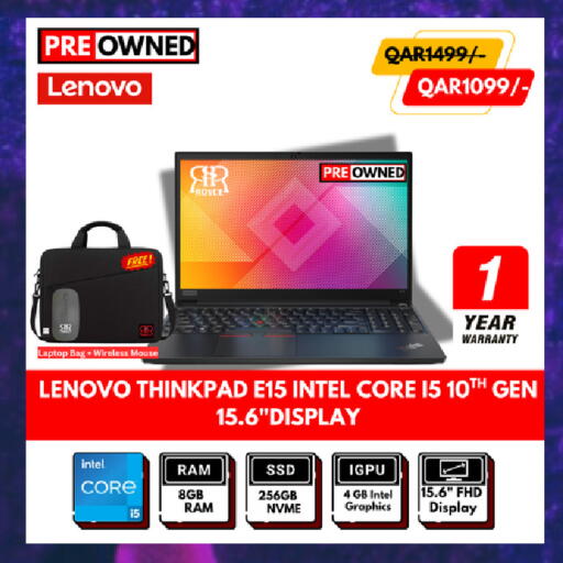 LENOVO THINKPAD E15 - INTEL CORE I5 10TH GEN