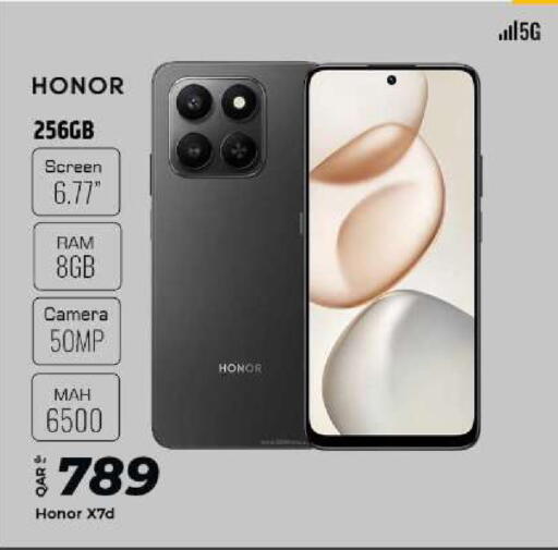 هاتف HONOR X7d – 256GB، 8GB RAM، كاميرا 50MP